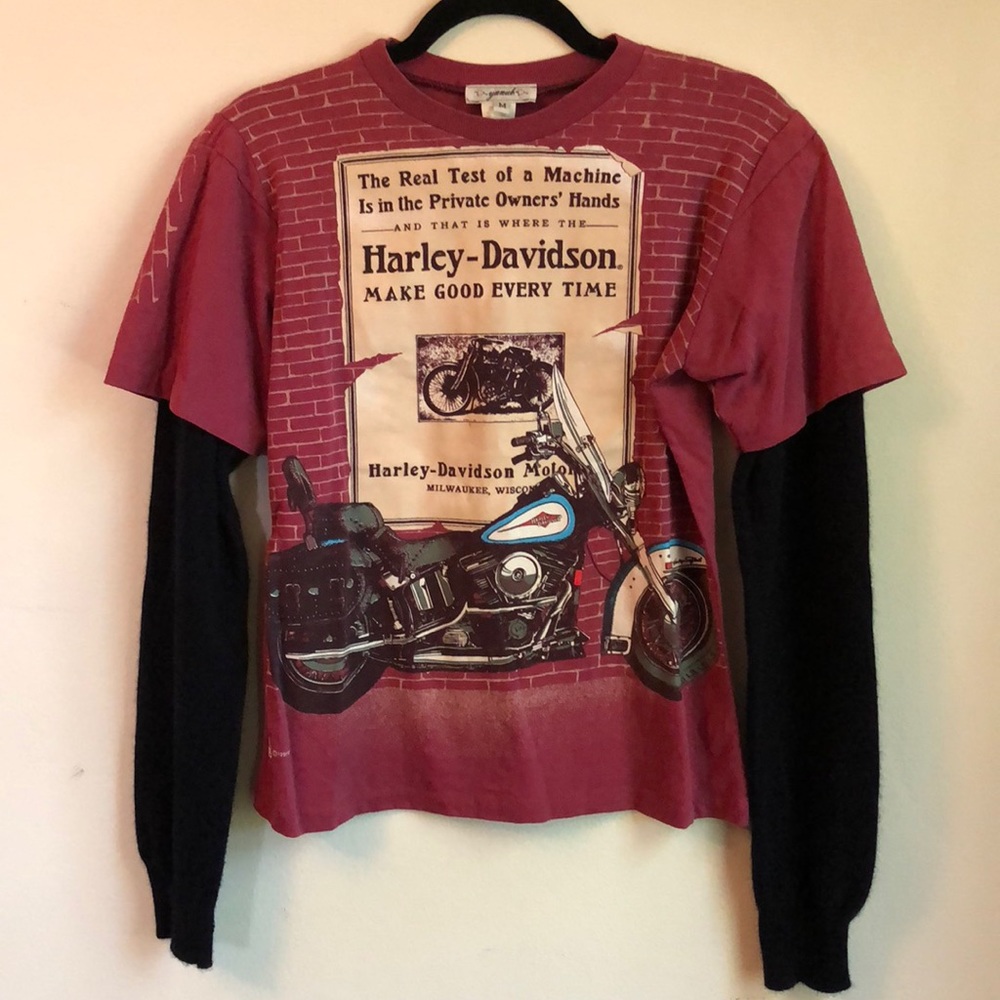 COPY - COPY - Tee with long cashmere sleeves M